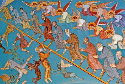 Escalera de Jacob, Monasterio de Kykkos, Montañas Troodos, Chipre de Cypriot